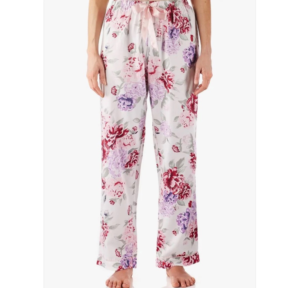 Emilia Floral Cotton Classic Pajama Pant - XL